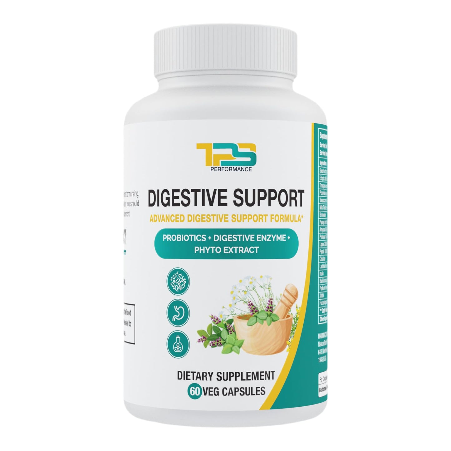 TPS PERFORMANCE Digestive Support 120 Capsules