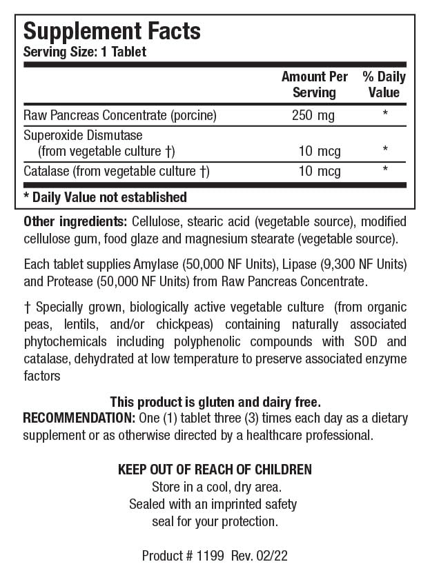 BIOTICS RESEARCH Bio 6 Plus Digestive Support 90 Tablets