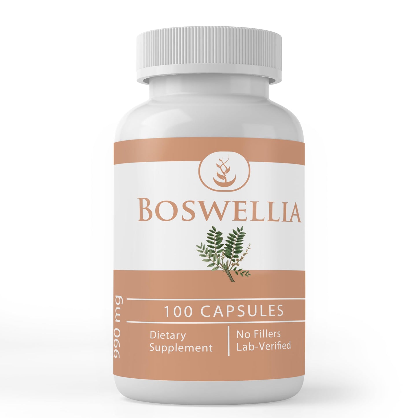 PURE ORIGINAL INGREDIENTS Boswellia Capsules, 100 Count