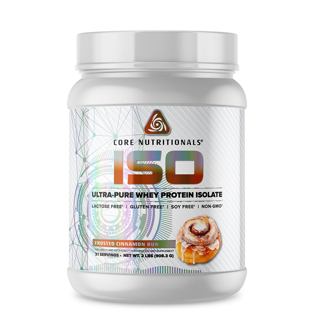 Core Nutritionals ISO Whey Protein Isolate Powder 32 Servings