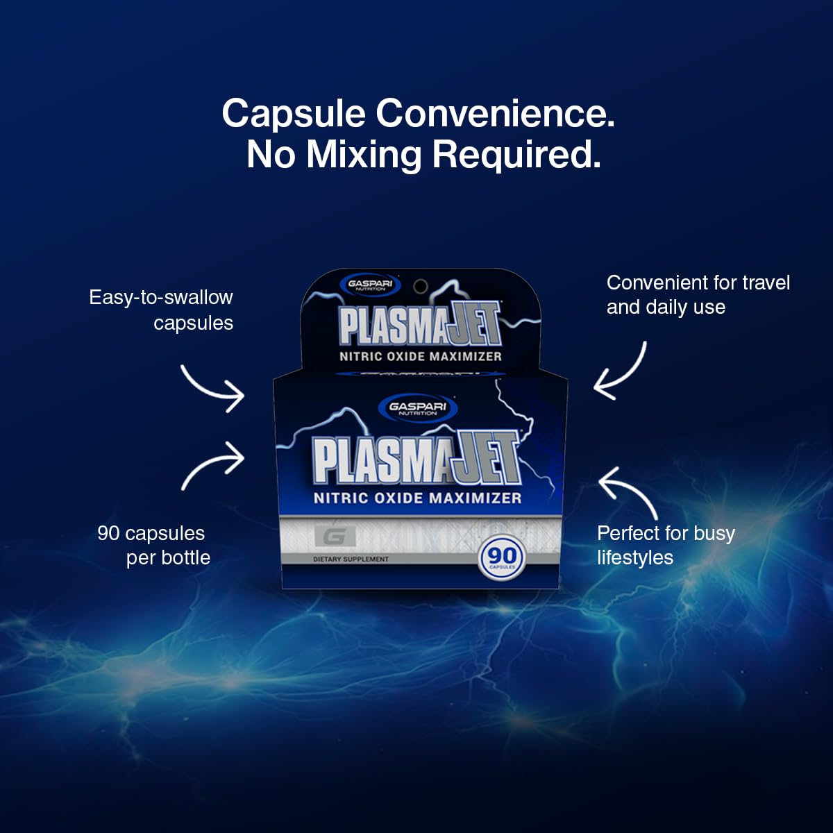 Gaspari Nutrition PlasmaJet Capsule 30 Capsules