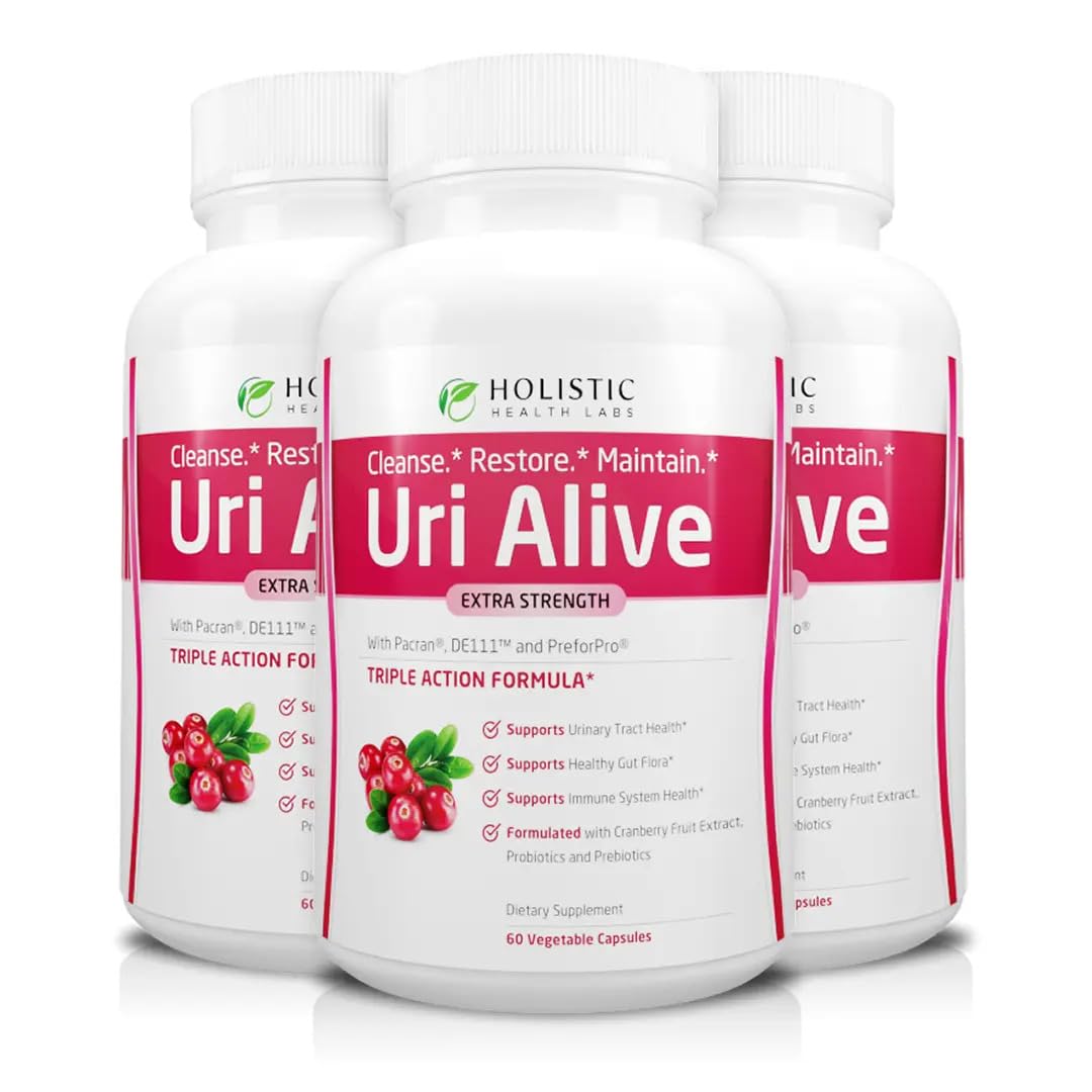 Holistic Health Labs Uri Alive Extra Strength Urinary Support 180 Capsules