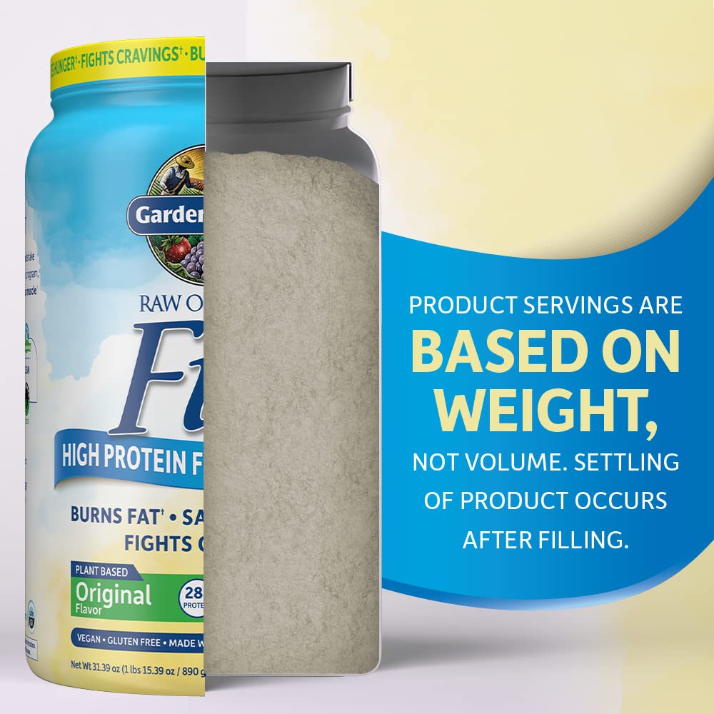 Garden of Life Raw Organic Fit Original Flavor Vegan Protein Powder, 1.96 lb