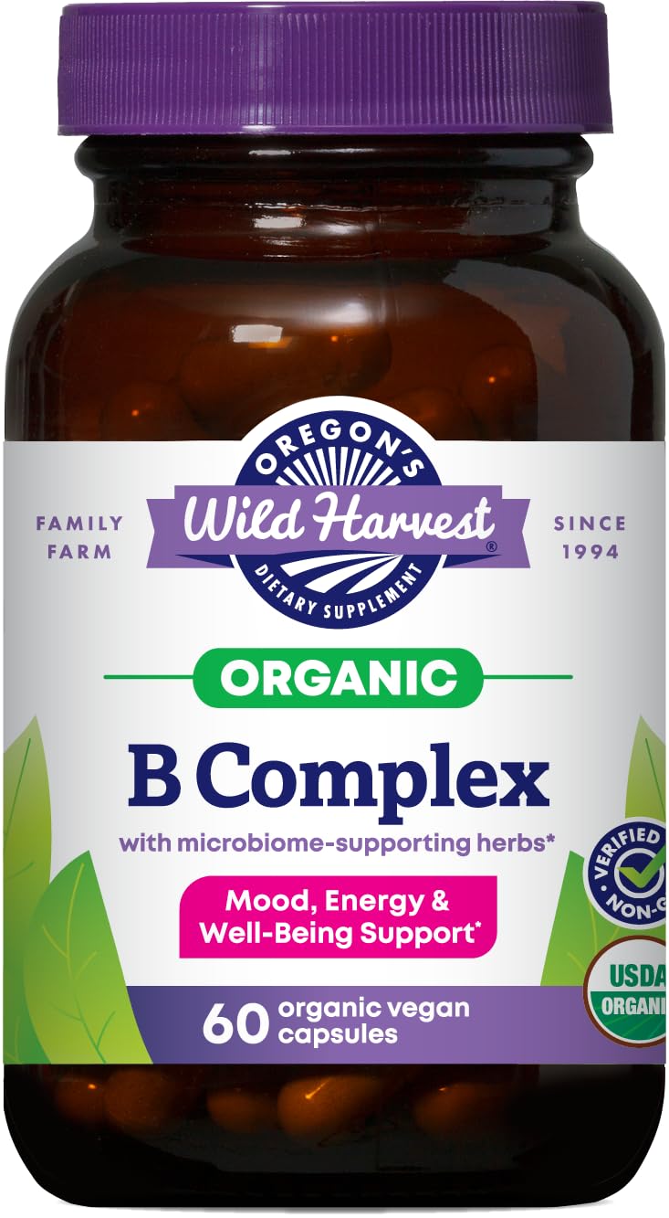 Oregon's Wild Harvest B Complex Capsules 60 capsules