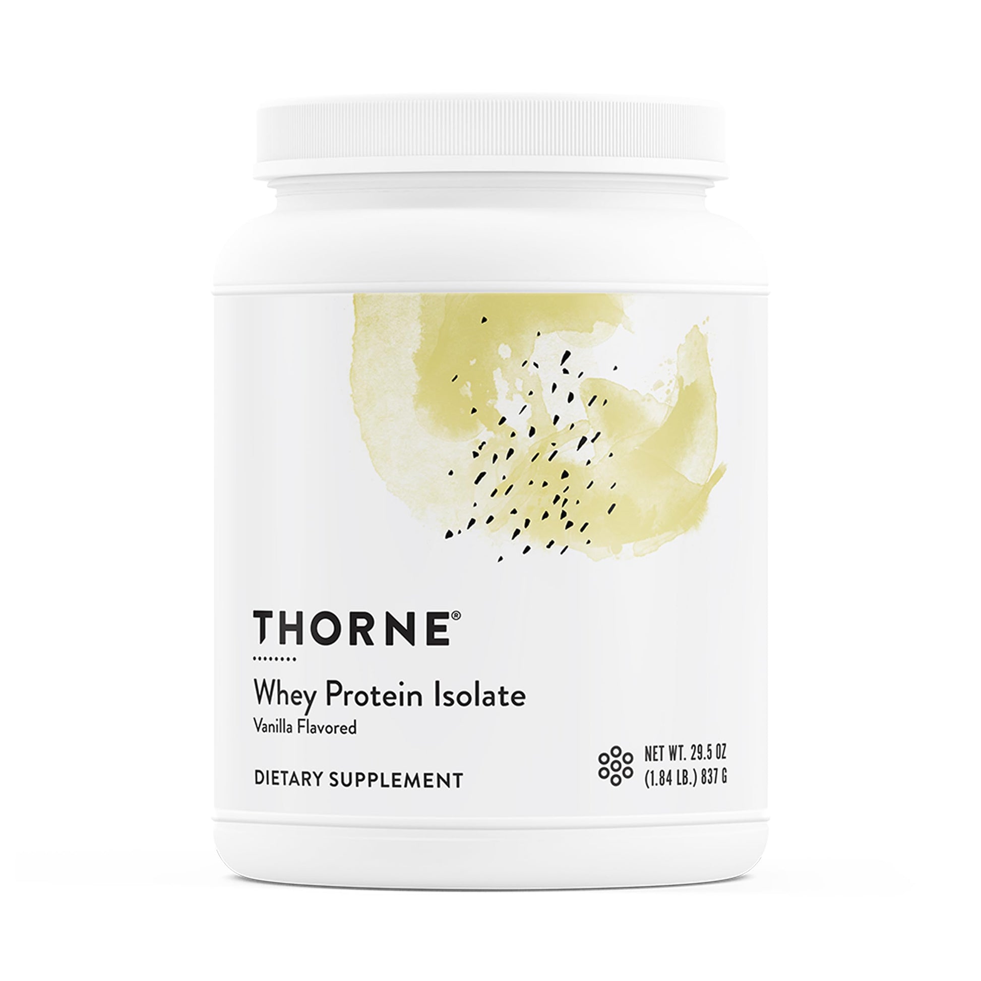 THORNE Whey Protein Isolate Powder 30 Servings