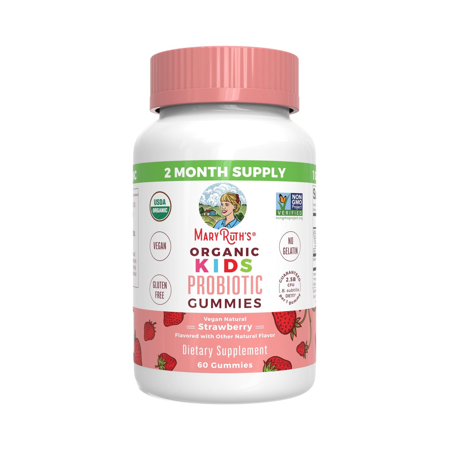 MaryRuth's Kids Multivitamin & Probiotic Gummies, 120 Count