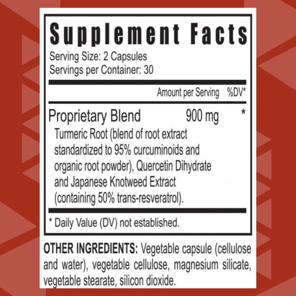 Youngevity Cell Shield RTQ Turmeric Curcumin Antioxidant Blend, 60 Capsules