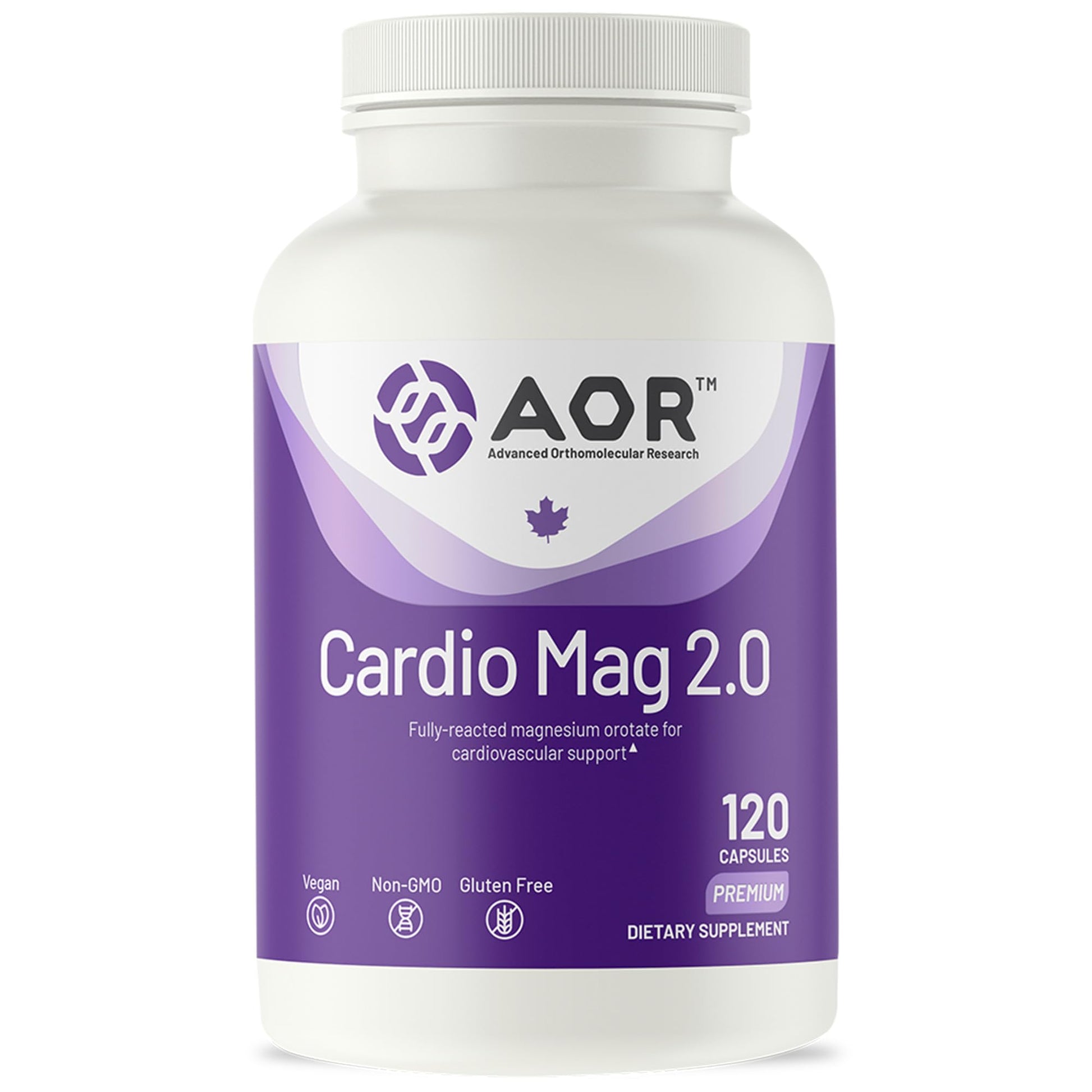 AOR Cardio Mag 2.0 Magnesium Orotate 120 Capsules