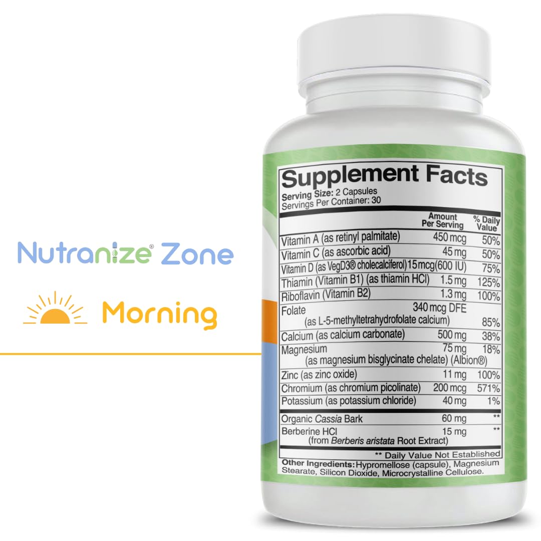 Nutranize Zone Calcium Supplement Capsules 120