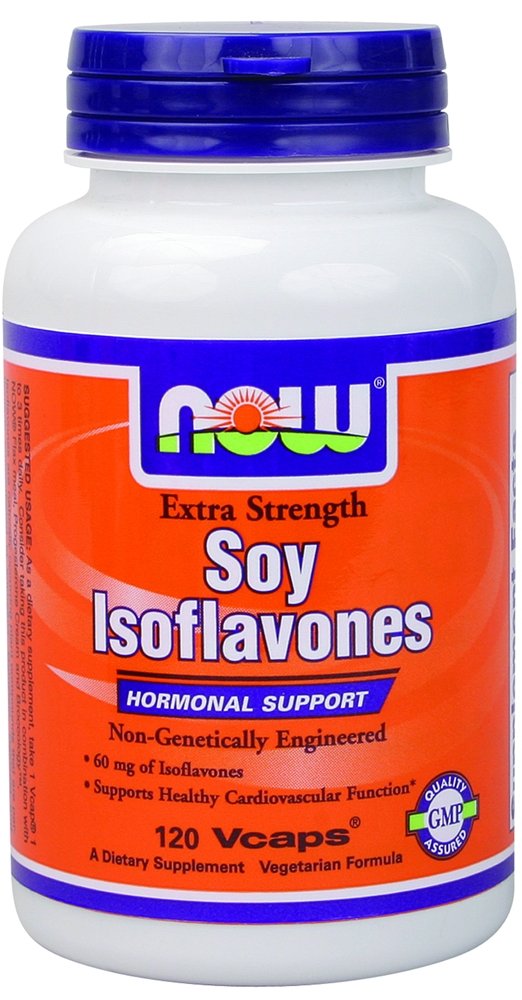 NOW Foods Soy Isoflavones 60 mg 120 Capsules
