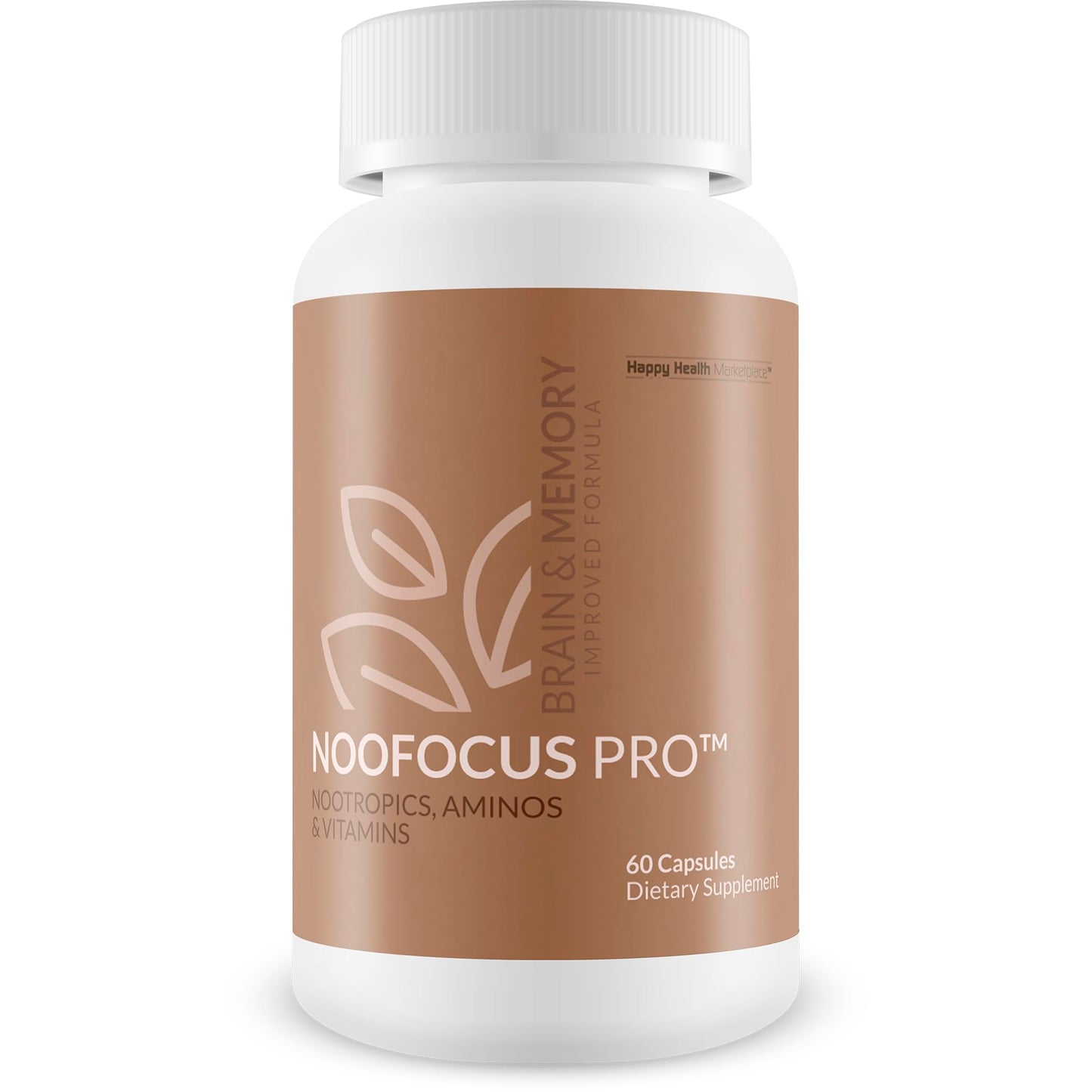 Happy Health Marketplace Memory Supplement Noofocus Pro Capsule, 60 Count