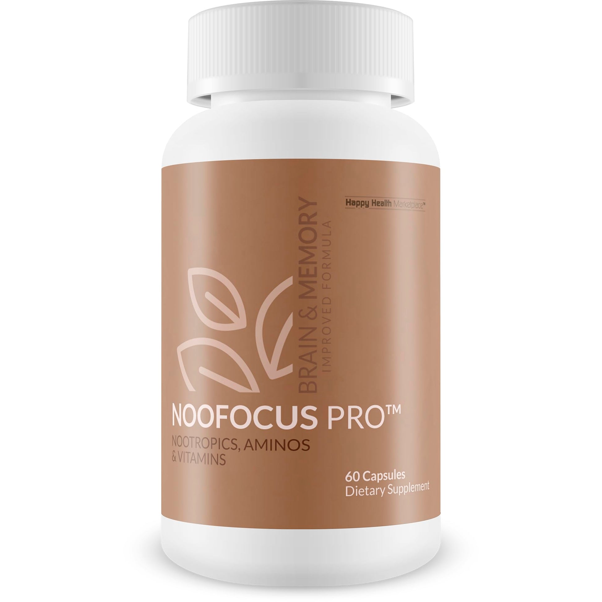 Happy Health Marketplace Memory Supplement Noofocus Pro Capsule, 60 Count