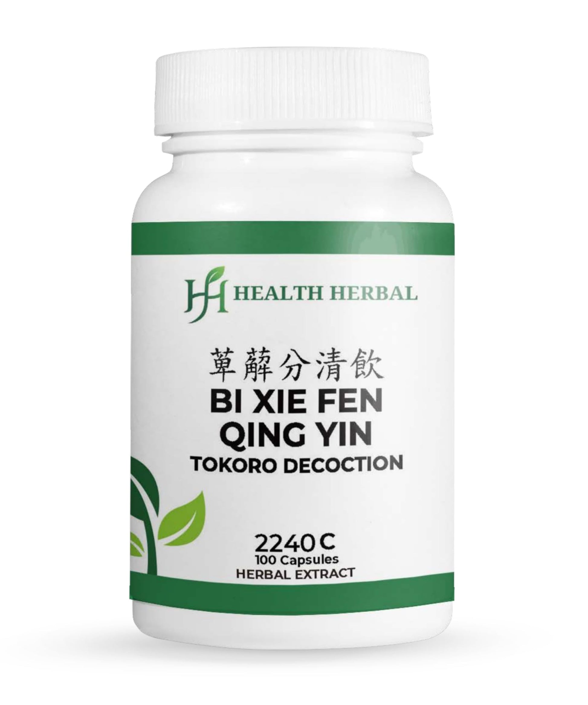 Health Herbal HH2240C Bi Xie Fen Qing Yin/Tokoro Decoction Capsules, 100 Capsules