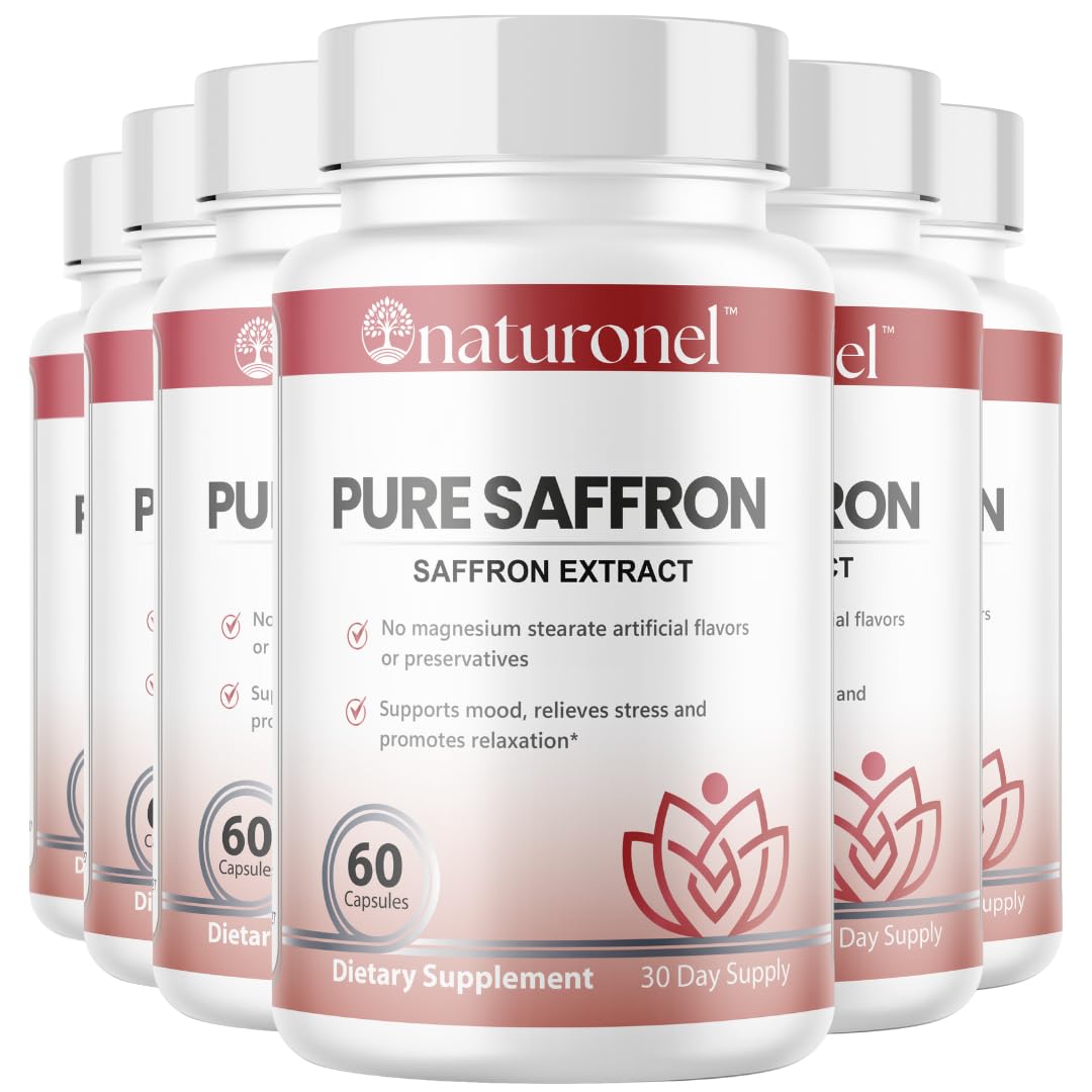 Naturonel Saffron Extract Capsules, 60 Count