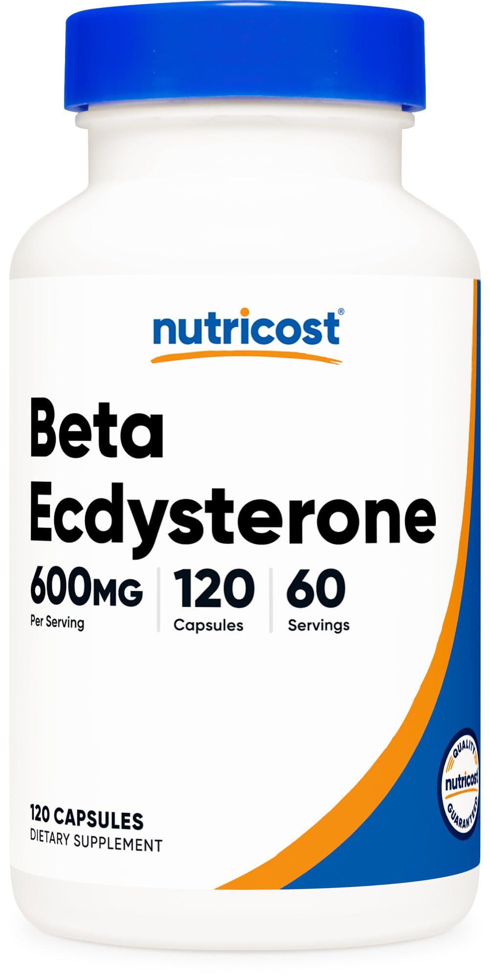 Nutricost Beta Ecdysterone 600mg per Serving Capsule 120 Capsules