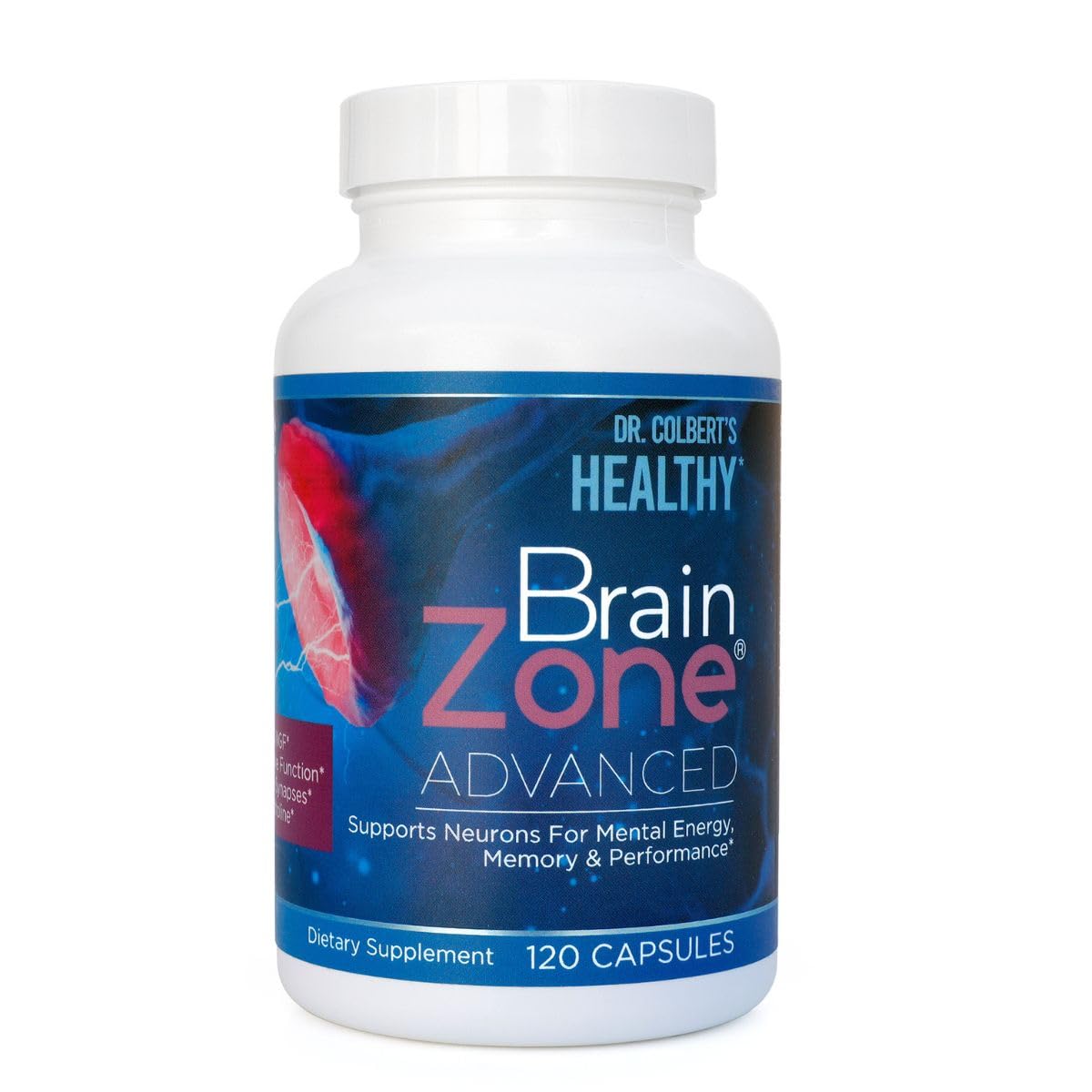 Divine Health Dr. Colbert, MD Brain Zone Advanced Capsule, 1 Capsule