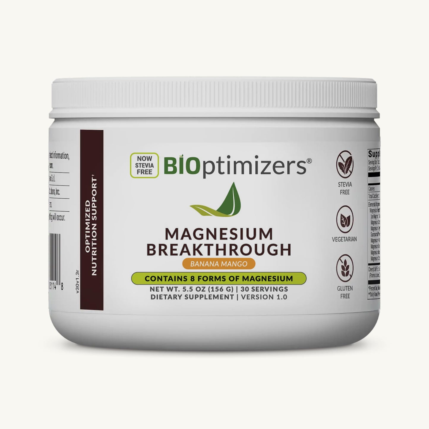 BIOptimizers Magnesium Breakthrough Drink Powder 5.5 Ounce