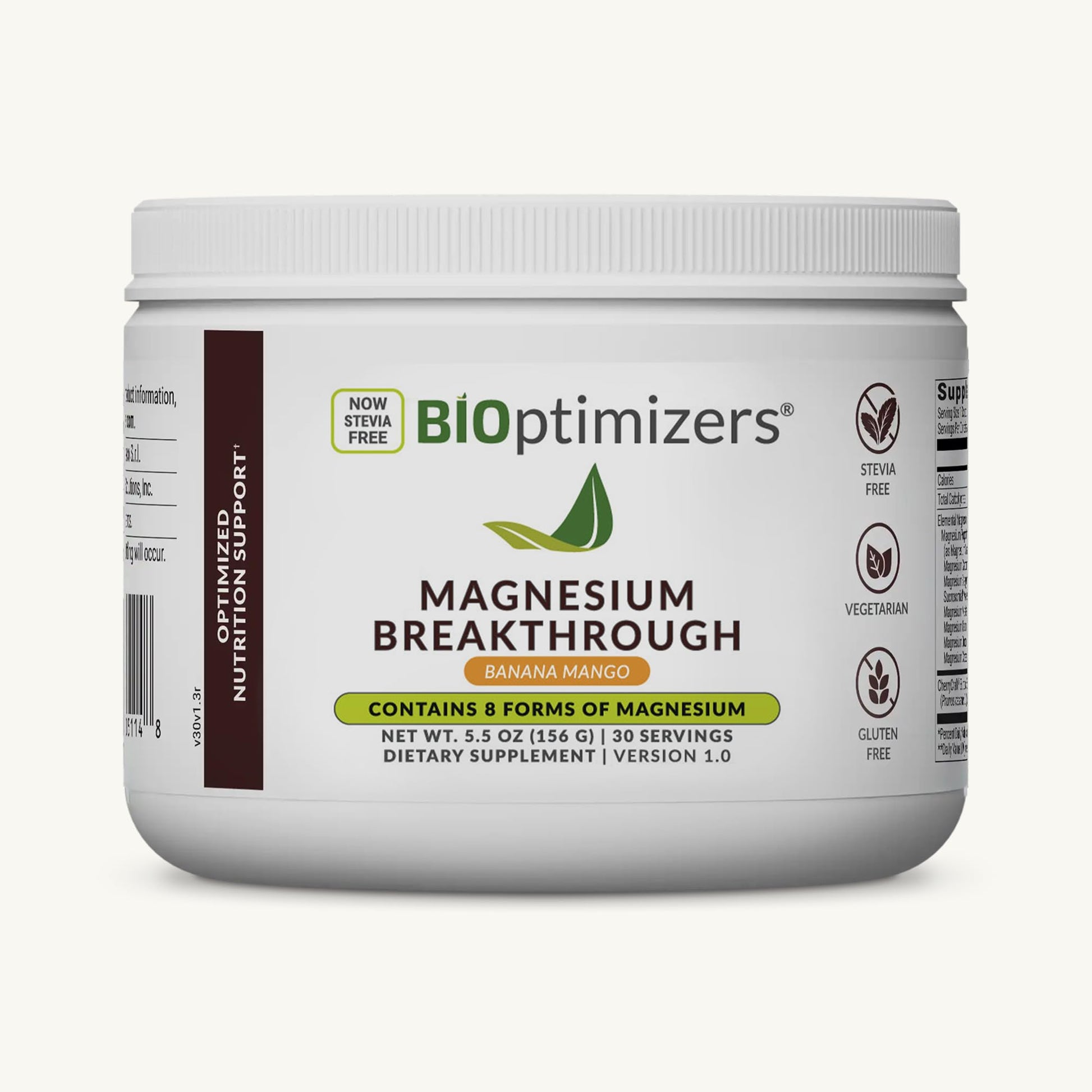 BIOptimizers Magnesium Breakthrough Drink Powder 5.5 Ounce