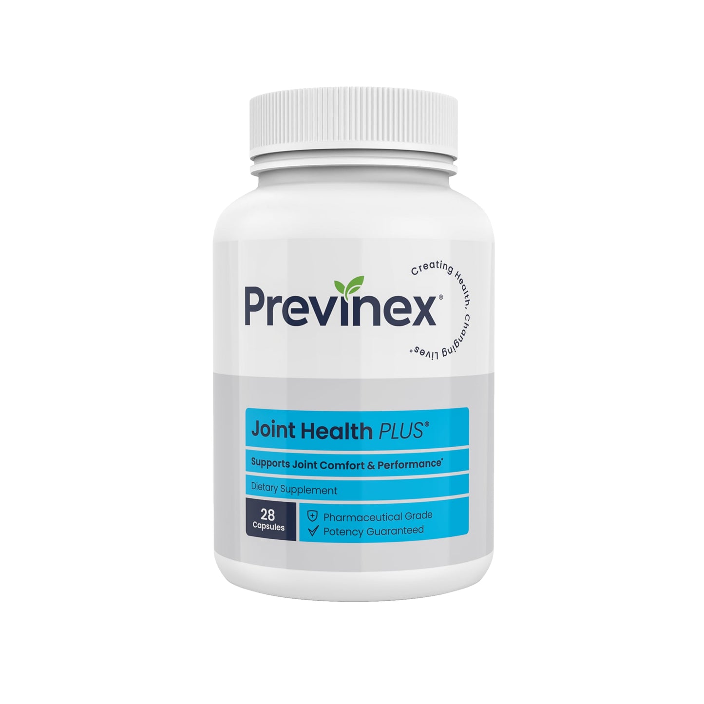Previnex Joint Support Capsules with Natural Eggshell Membrane, Glucosamine Chondroitin, Collagen, Hyaluronic Acid, and Boswellia, 28 Count
