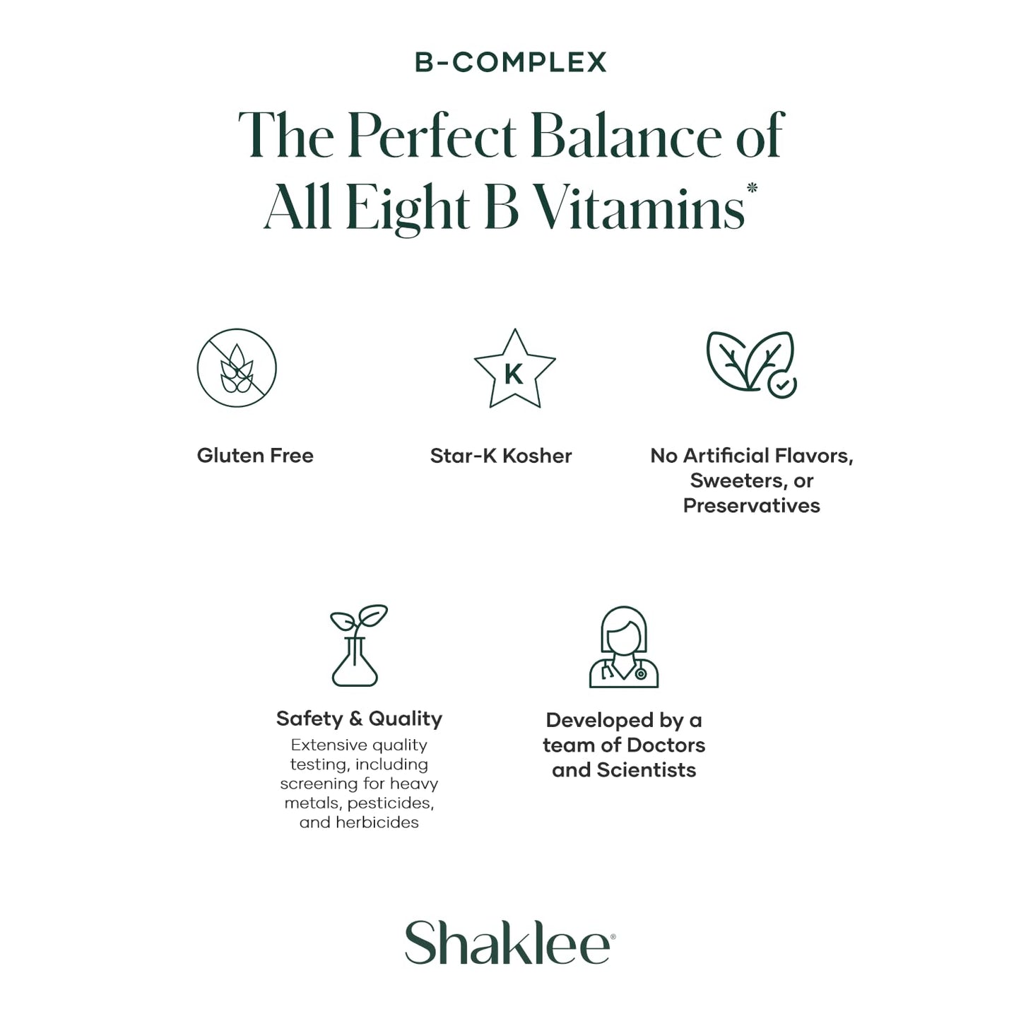 Shaklee B-Complex Bioactivated B Vitamins Tablet 1