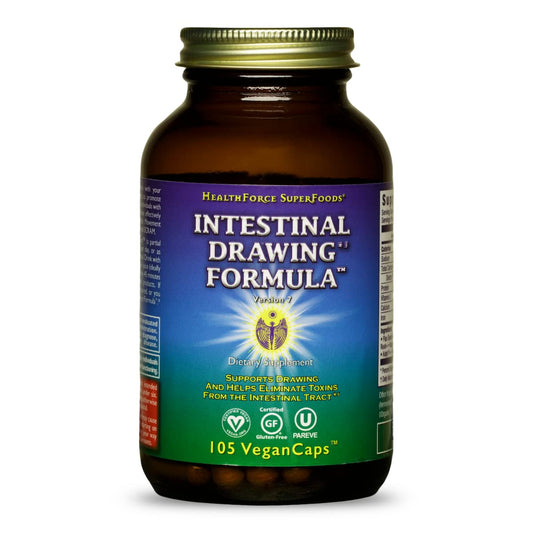 HEALTHFORCE SUPERFOODS Intestinal Drawing Formula Capsules 105