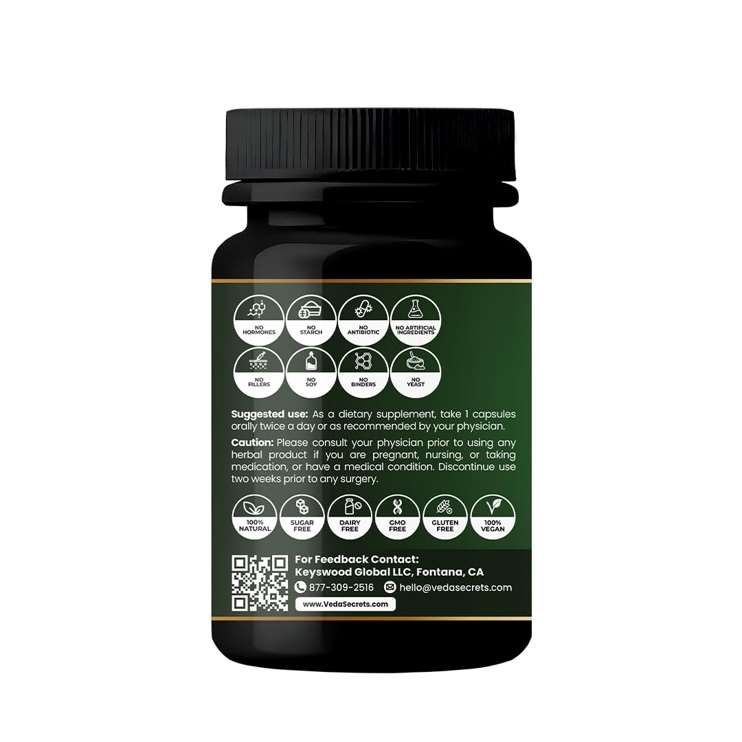 VedaSecrets Amla Capsules 60 Count