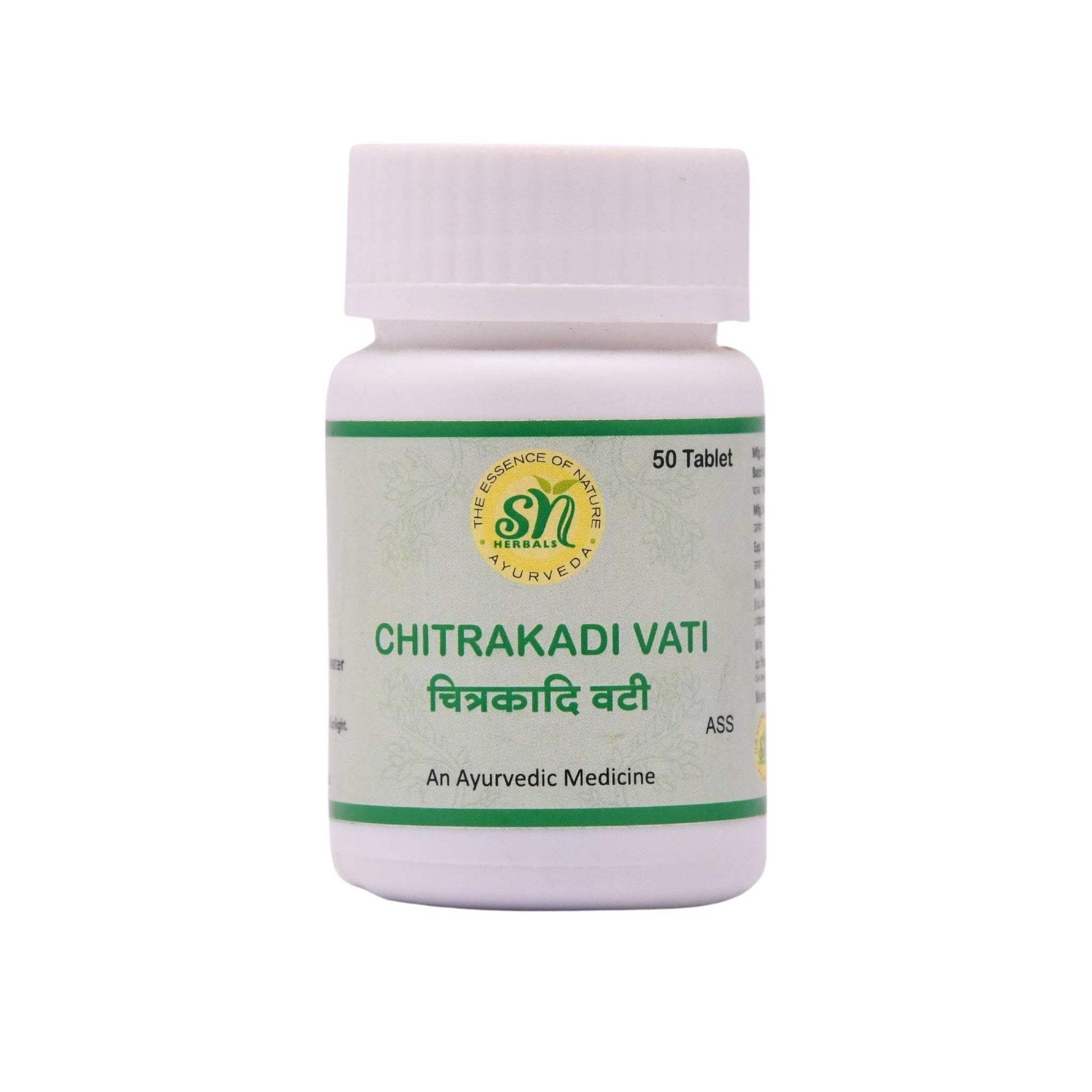 SN Herbals Chitrakadi Vati Tablet, 50 Tablets