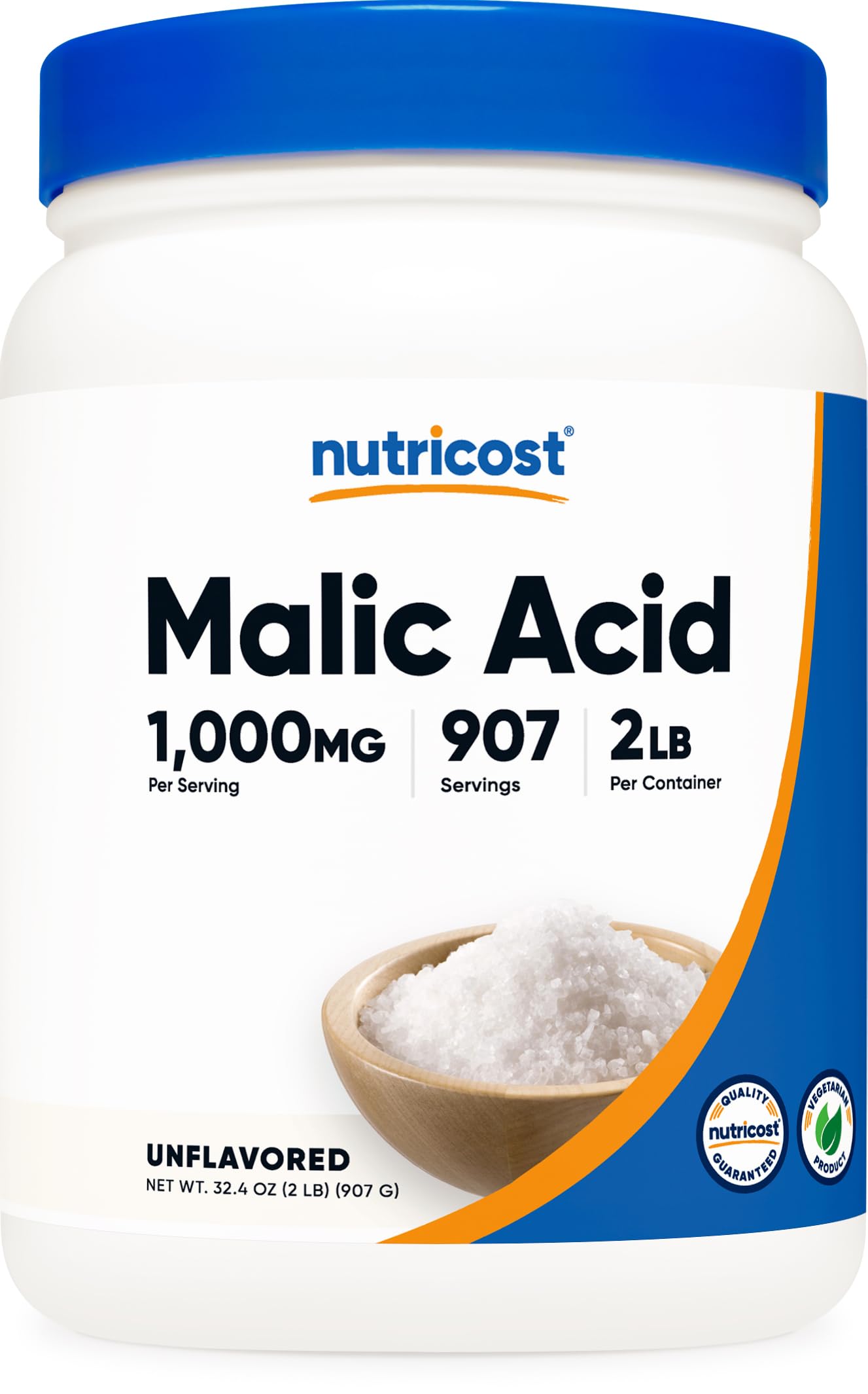 Nutricost Malic Acid Powder 32