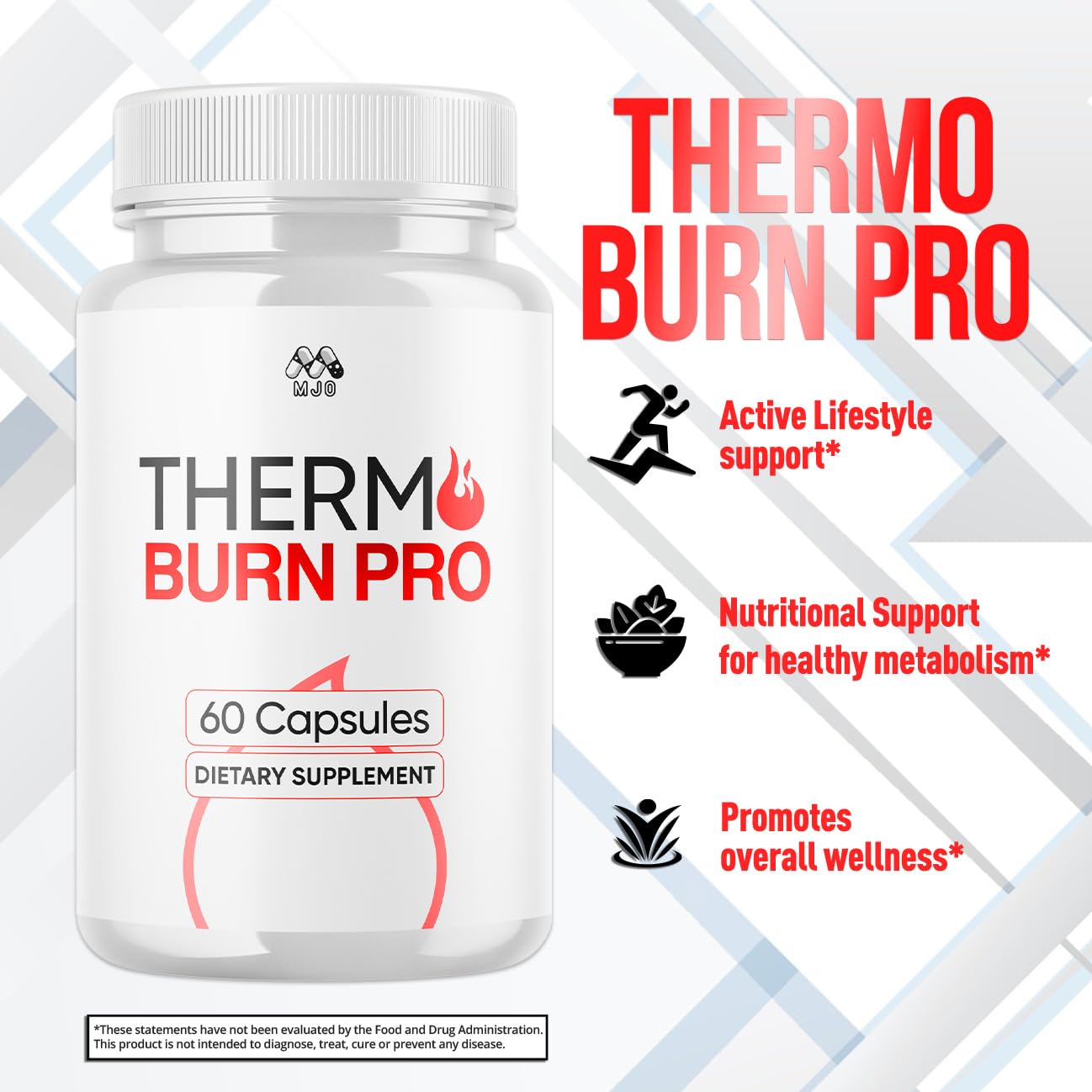 MJO Thermo Burn Pro Capsules 300 Capsules