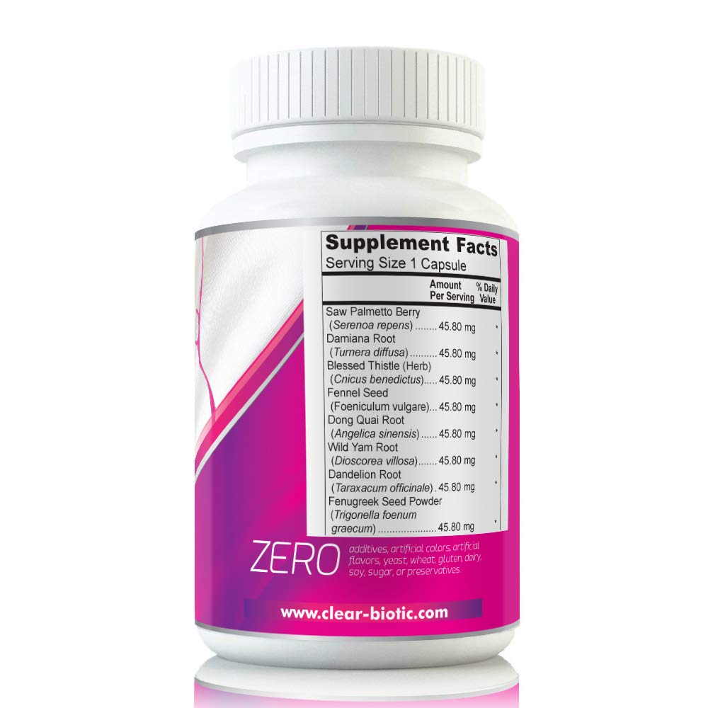 Clear-Biotic Curvafem Provide Butt Booty Boob Lift, Gain Weight Butt Pills Natural Butt and Boob Growth Capsule 1