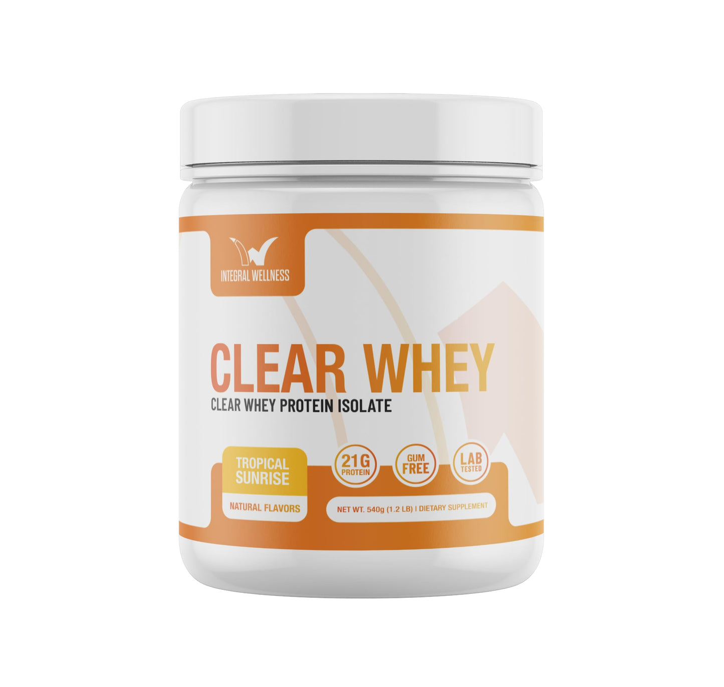 Integral Wellness Clear Whey Protein Powder, 20 Servings