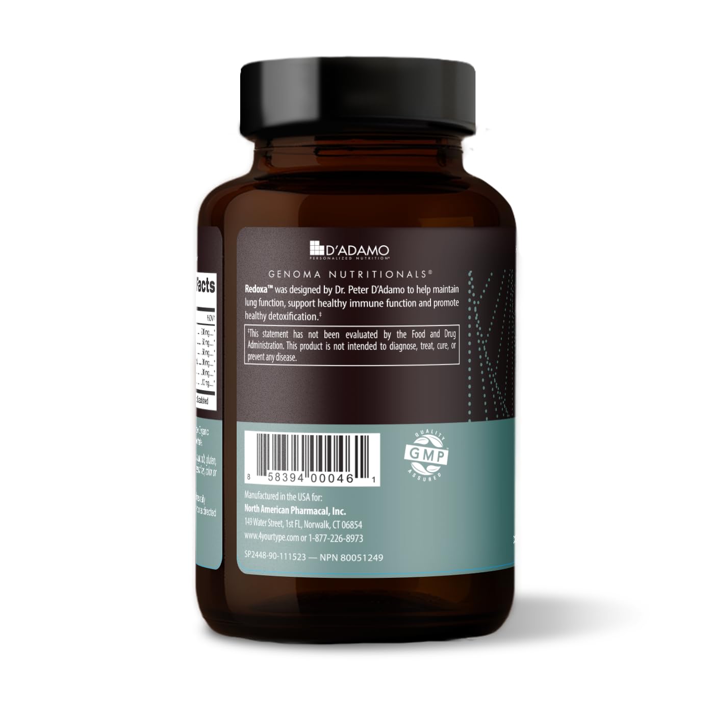 D'Adamo Personalized Nutrition Intestinal Synergy Stack Capsules 90
