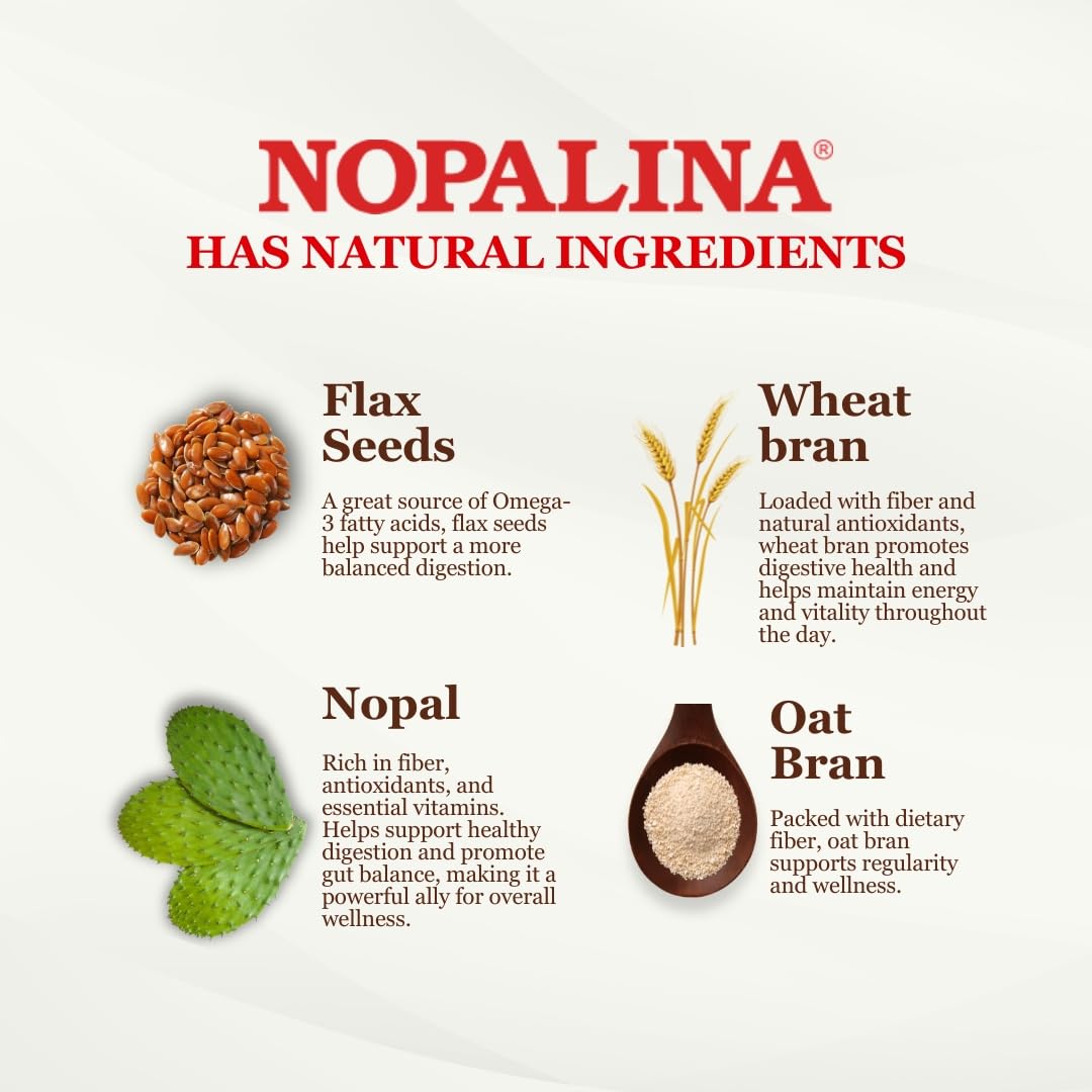 Nopalina Fiber Formula Pineapple Powder 16 oz