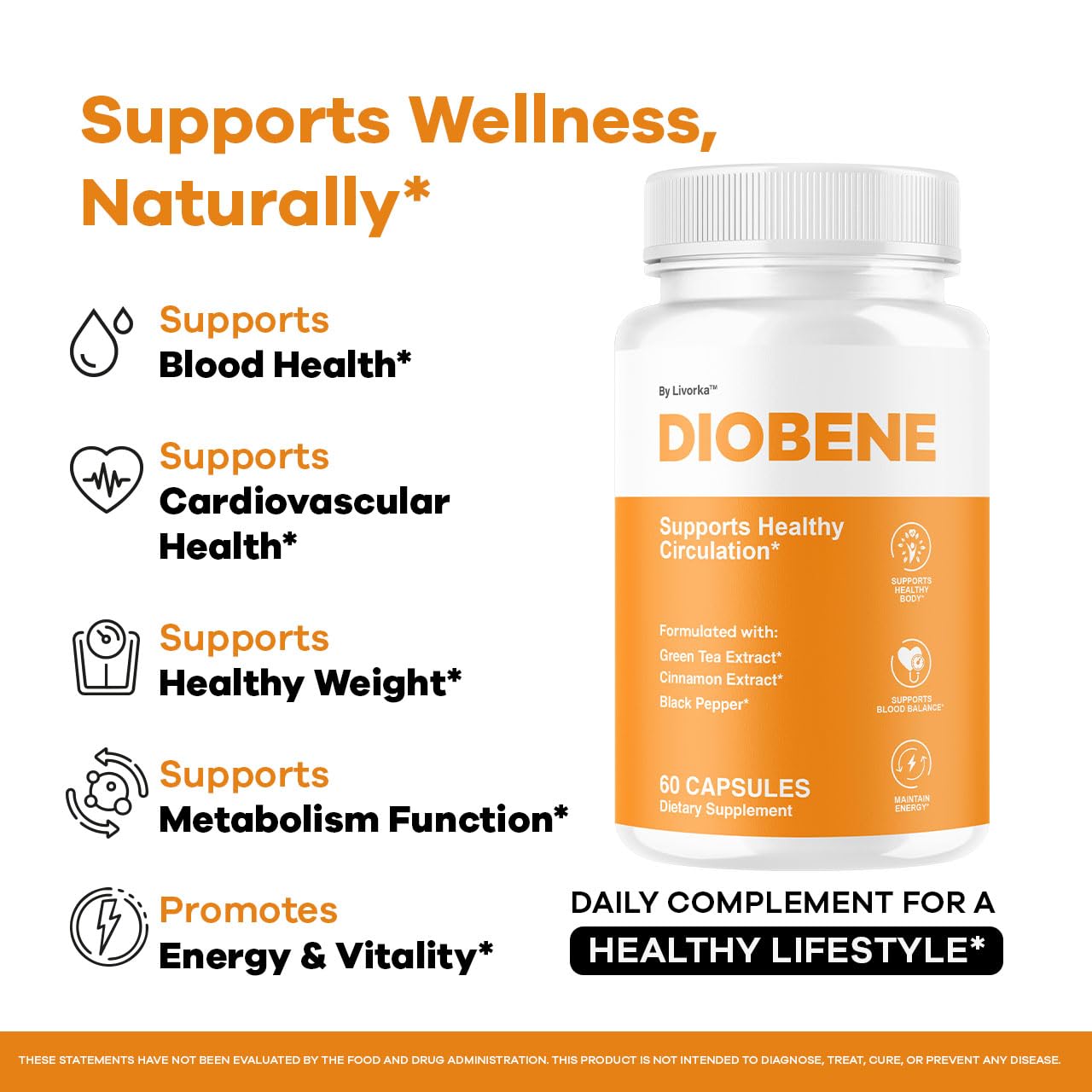 LIVORKA Diobene Capsules, 120 Capsules