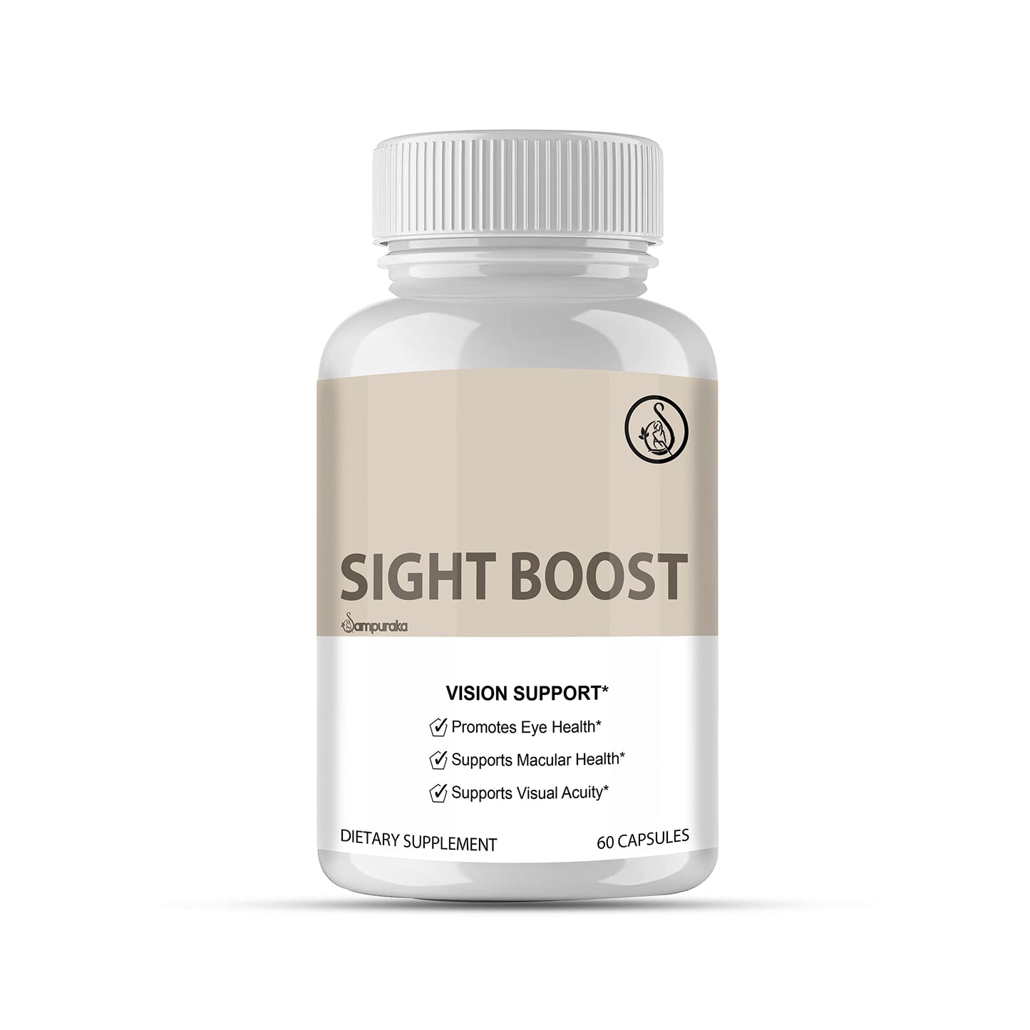 Sampuraka Sight Boost Vision Care Supplement for Clear and Sharp Vision, Advanced Formula Sight Care, 60 Count Capsules