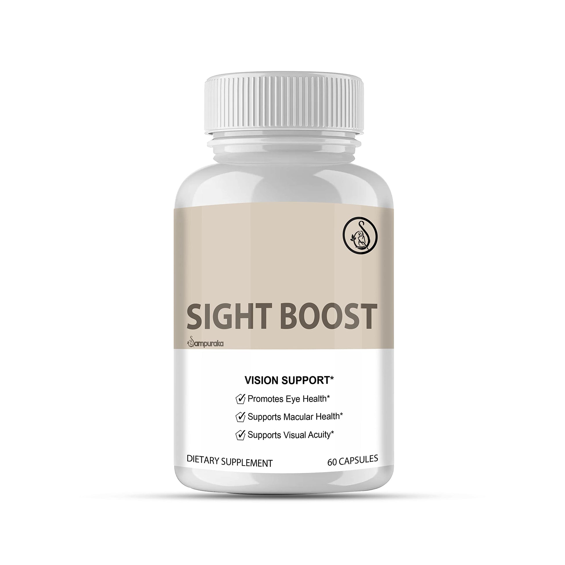Sampuraka Sight Boost Vision Care Supplement for Clear and Sharp Vision, Advanced Formula Sight Care, 60 Count Capsules