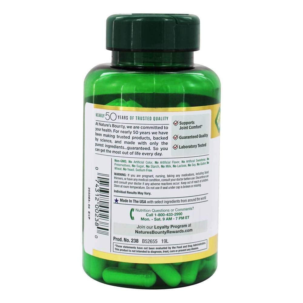 Nature's Bounty Glucosamine Chondroitin Complex Capsules 110 Capsules
