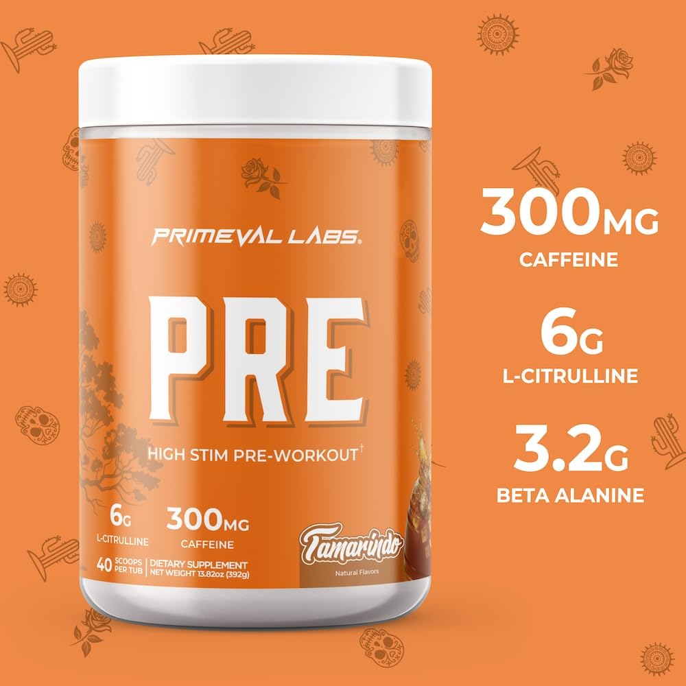Primeval Labs PRE High-Stim Pre Workout Powder 14.18 oz