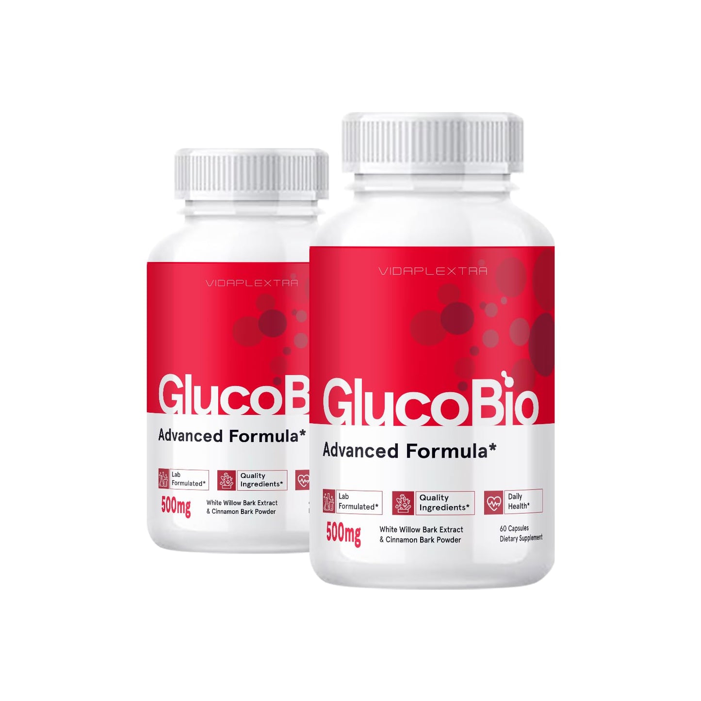 VIDAPLEXTRA Gluco Bio Capsules 120 Capsules