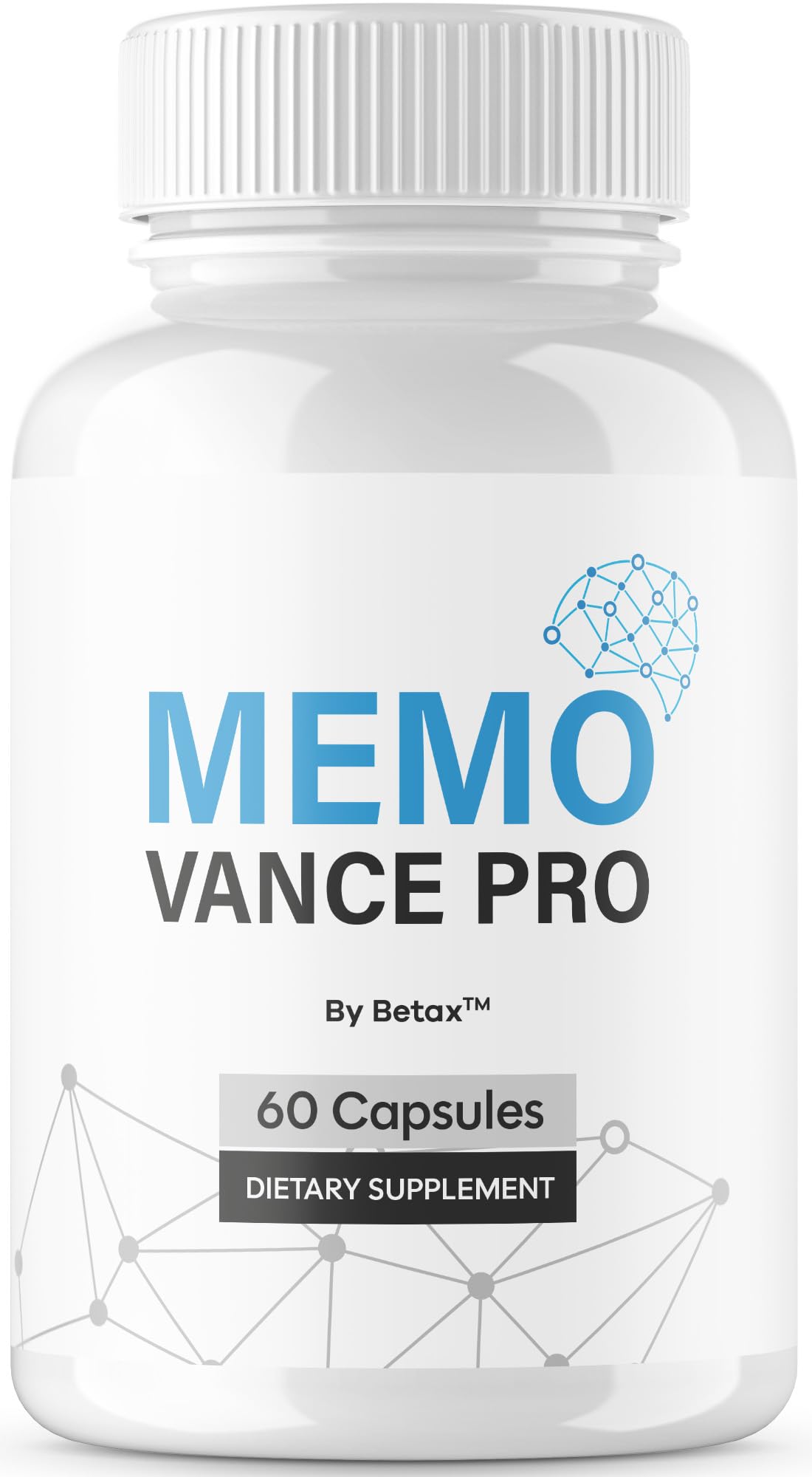 BetaX MemoVance Pro Advanced Formula Capsules, 60 Count
