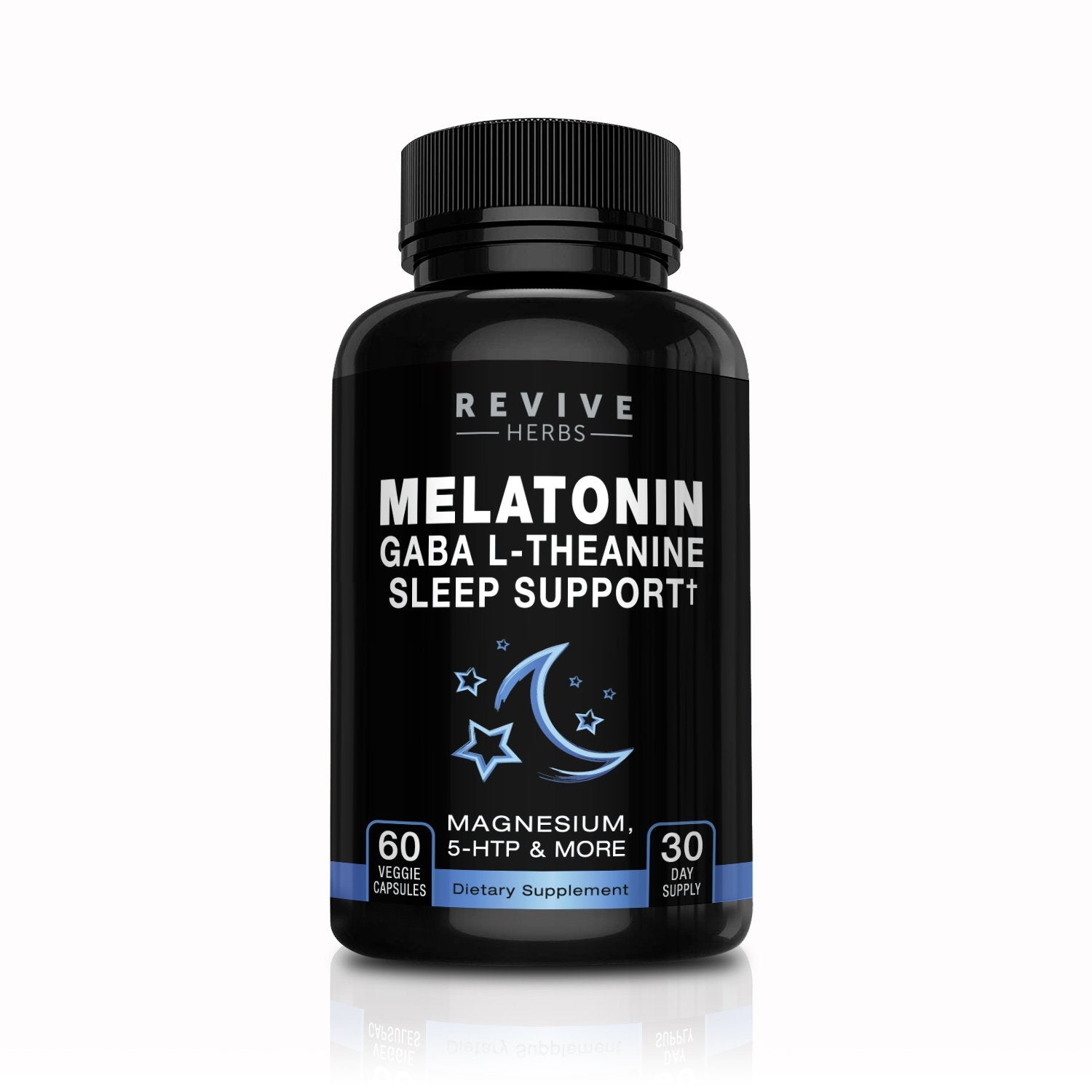 Revive Herbs Melatonin, GABA, L-Theanine 60 Capsules