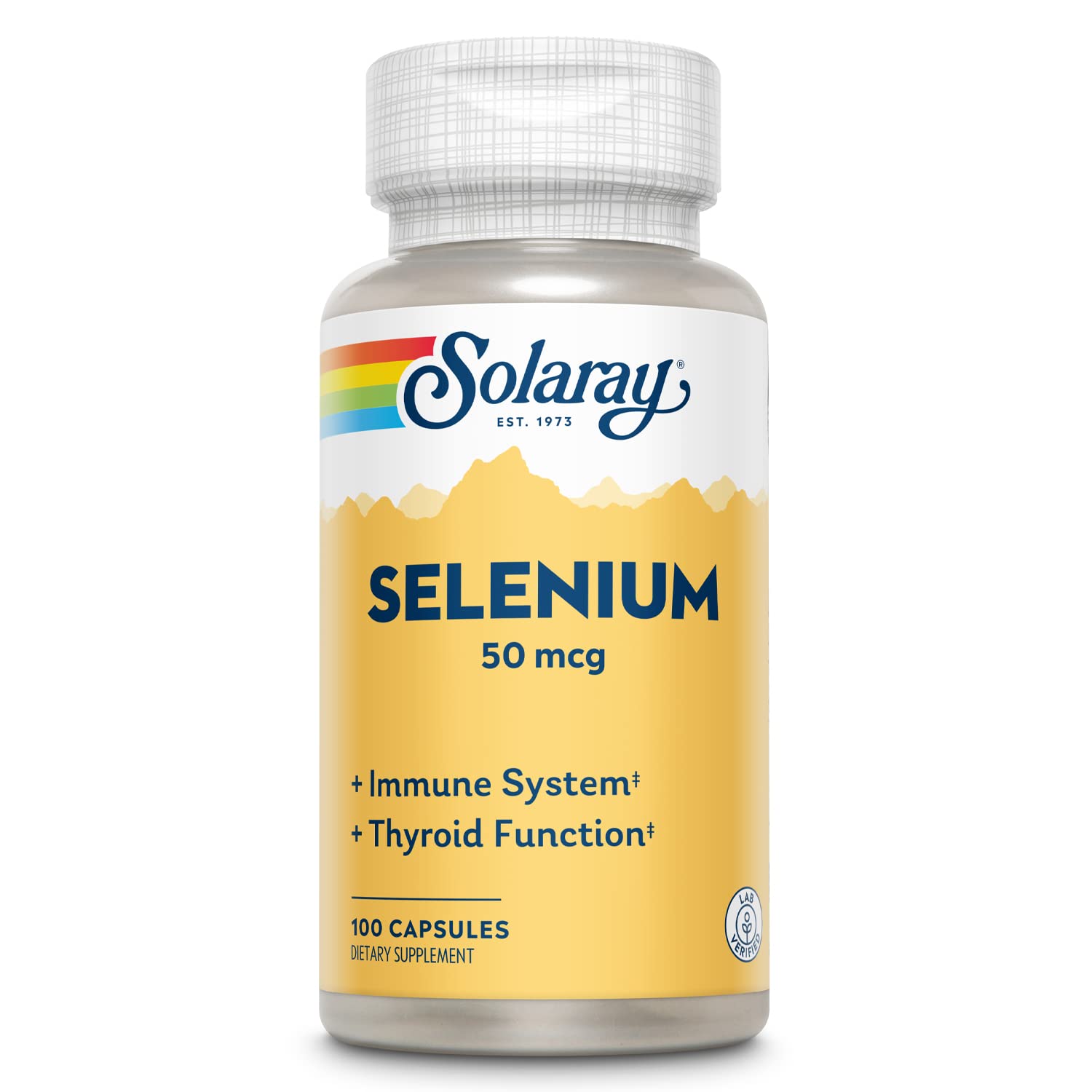 Solaray Selenium 50 mcg Capsules 100