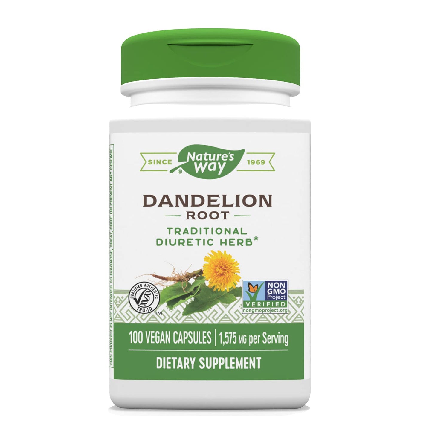 Nature's Way Dandelion Root Capsules 200 Count