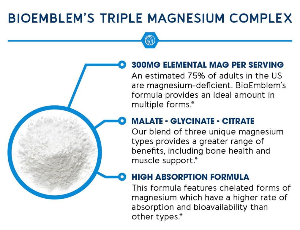BioEmblem Magnesium Complex Capsules 60 Capsules