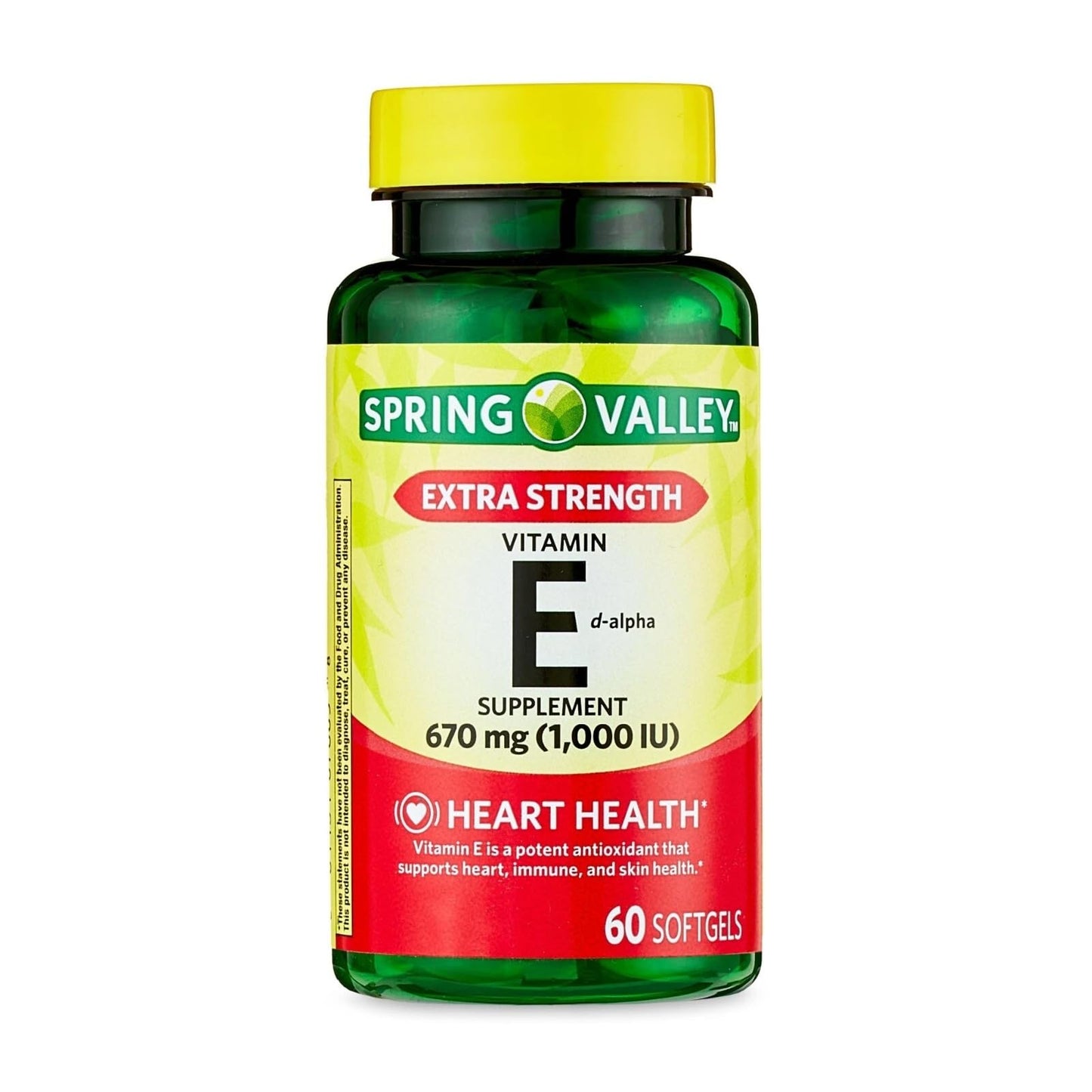 Unique Bundle Store Vitamin E 670mg (1,000 IU) Extra Strength Softgels 60