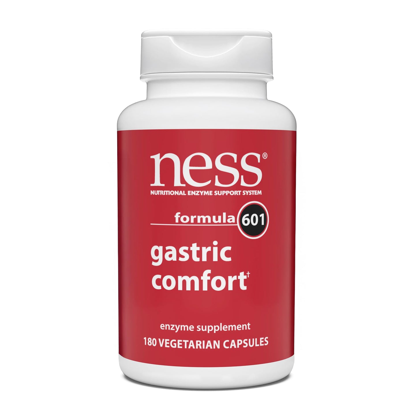 NESS Enzymes Gastric Comfort Formula 601 180 Capsules