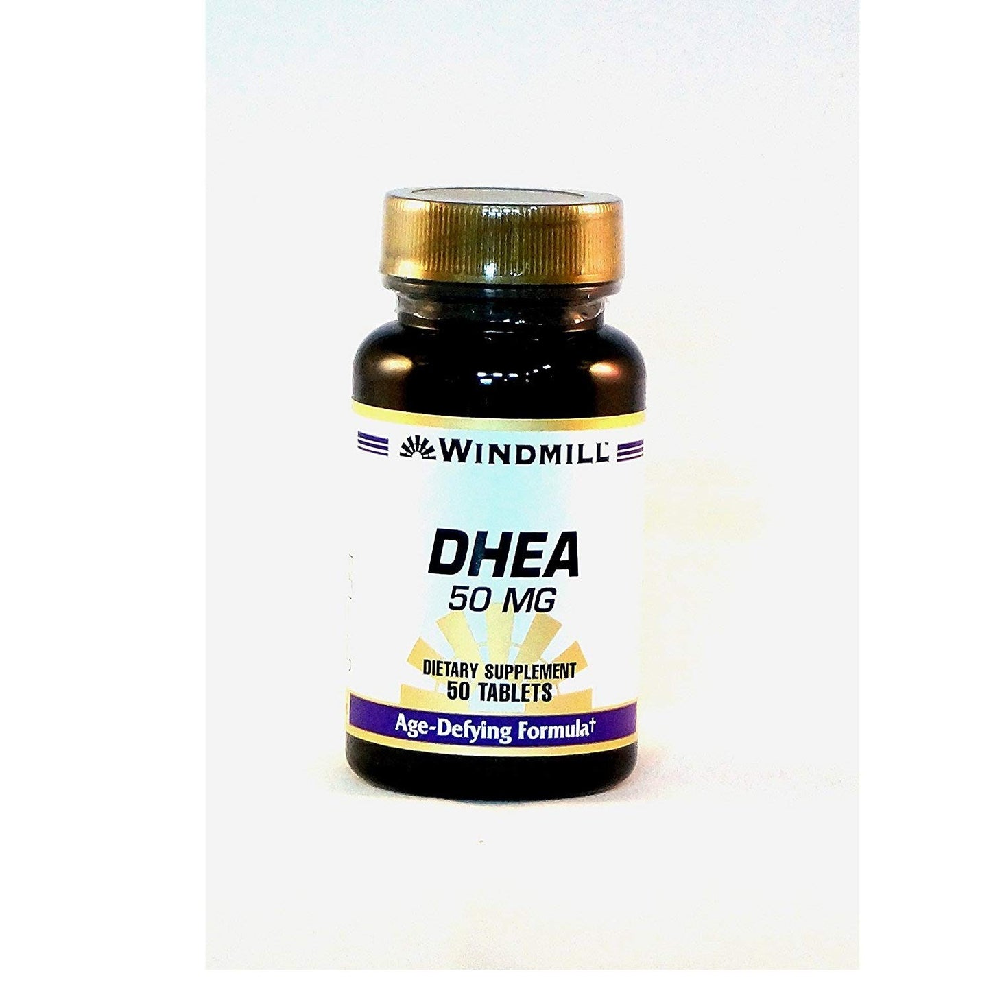 Windmill DHEA 50 mg Tablets, 50 Tablets per Bottle, Pack of 2