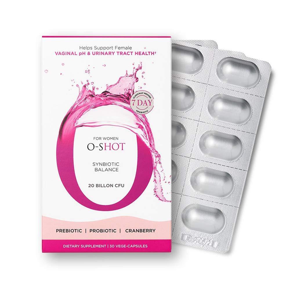 O-Shot for Woman Vaginal Probiotic + Prebiotic Capsule, 30 Vege-Capsules
