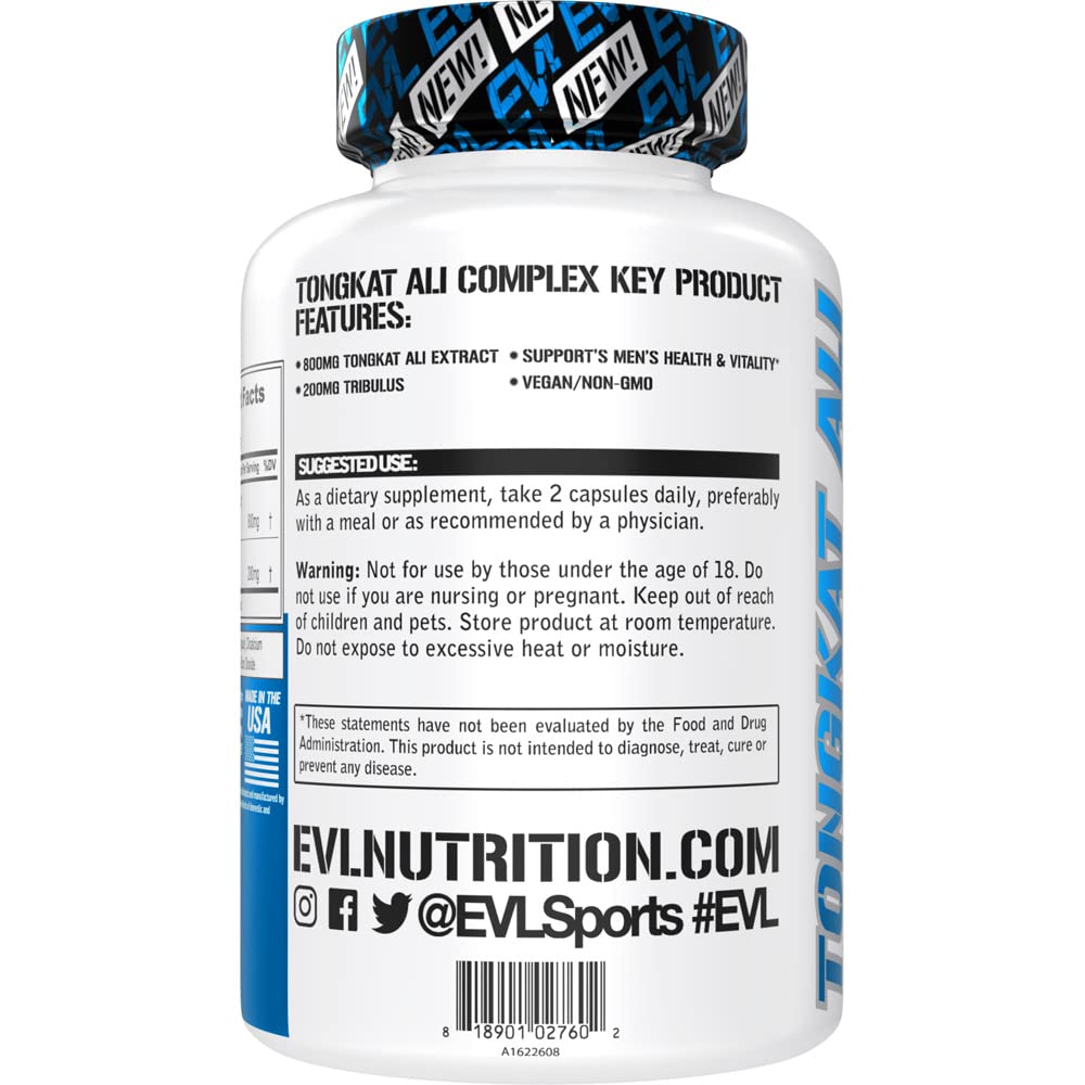 Evlution Tongkat Ali Capsule 60 Count