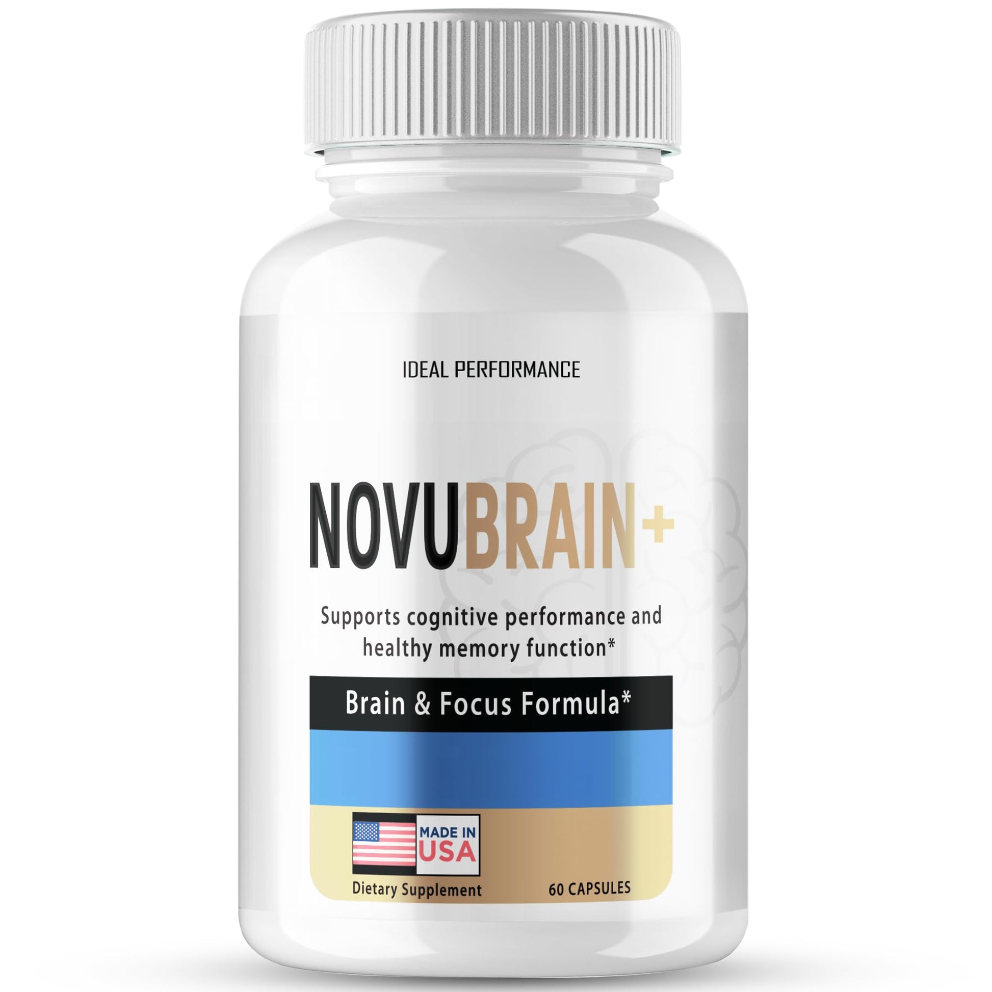 IDEAL PERFORMANCE Novubrain+ Capsules, 60 Capsules